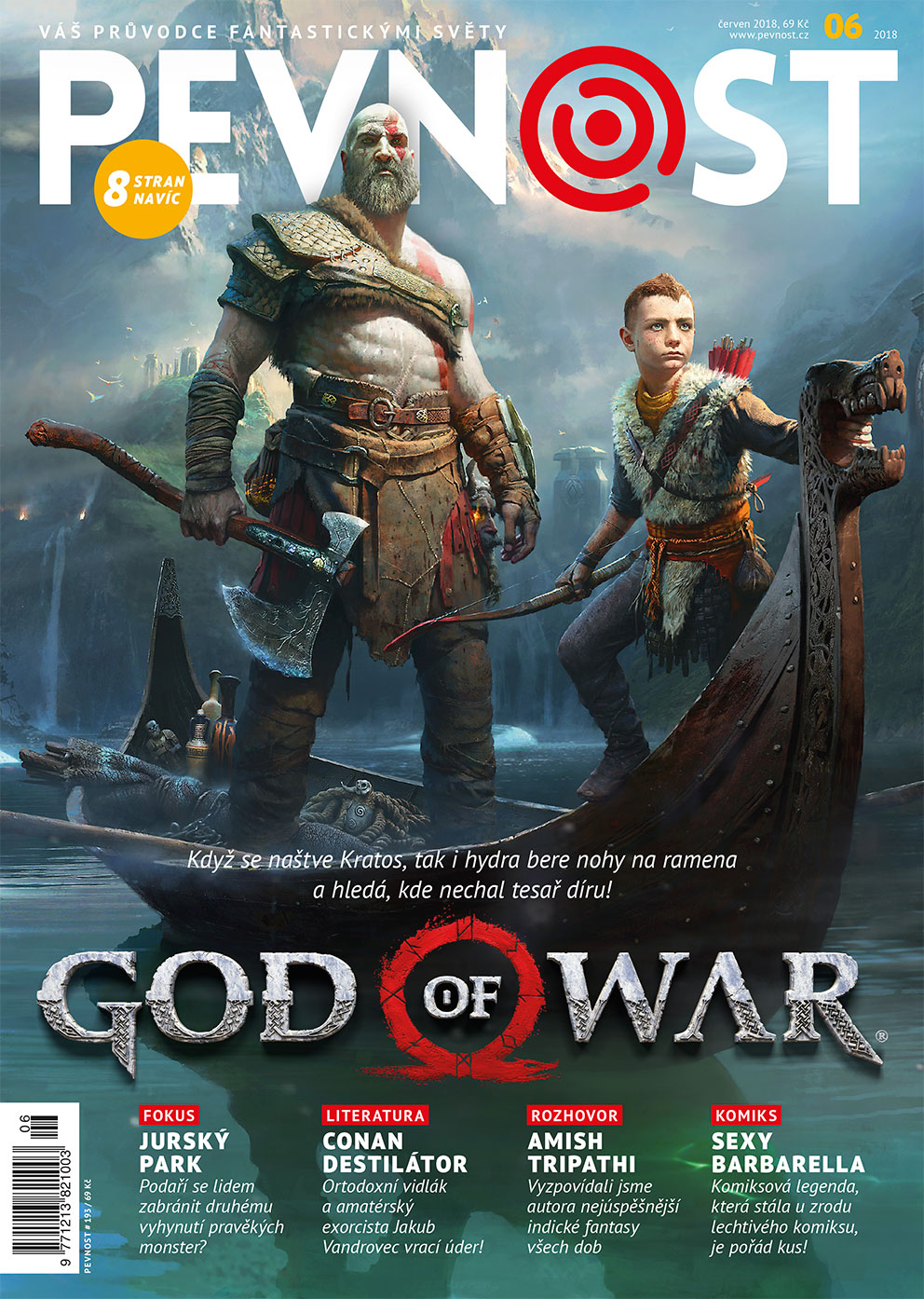 Nalaďte ty nejlepší válečné barvy a přestaňte se bát bohů! Nová Pevnost, Kratos a spousta beneluxusního čtiva jsou konečně tu!!!